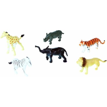 Rappa Комплект фигурки Диви животни - 6 броя, 6-7 см (208025)