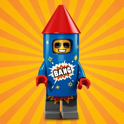 LEGO® Minifigúrky 71021 18. séria Firework Guy