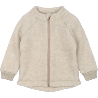 Mikk-Line Детско вълнено яке Mikk-Line Kid's Wool Jacket - Melange Offwhite - размер 104 (EU) (703-1906-1315)