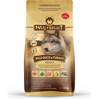 Wolfsblut Wild Duck & Turkey Adult 2 kg