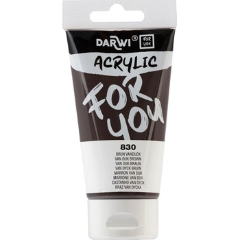 Darwi DFY АКРИЛНА боя Brown Vandijck 75 ml 1 бр (DF5150075830C)