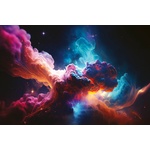 DIMEX ART Флизелинов фототапет пъстър дим 375 x 250 см