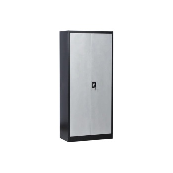 Carmen Метален шкаф Carmen CR-1283 JS - черен-сребърен