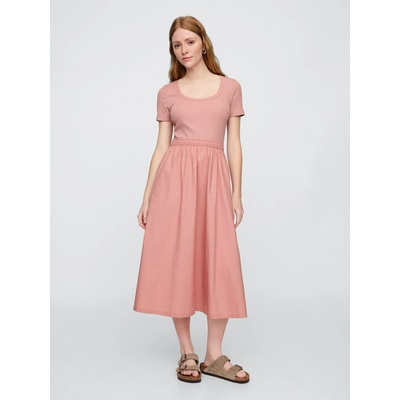 GAP dámske midi šaty s vreckami 755117-01