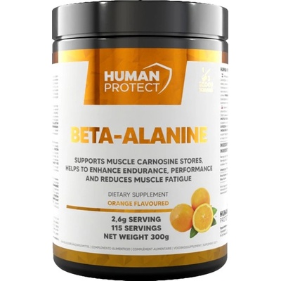 Human Protect Beta-Alanine Powder [300 грама] Портокал