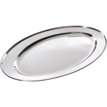 Kinghoff Плато за сервиране Kinghoff KH 1232, 40 см, Oвално, Инокс (Kinghoff KH 1232)