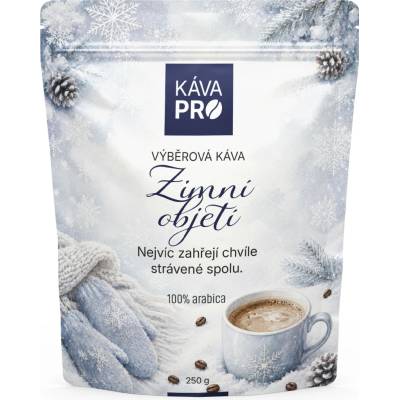 KávaPRO Zimní objetí výběrová káva espresso 250 g