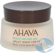 Ahava Beauty Before Age Uplift nočný liftingový krém na tvár krk a dekolt 50 ml