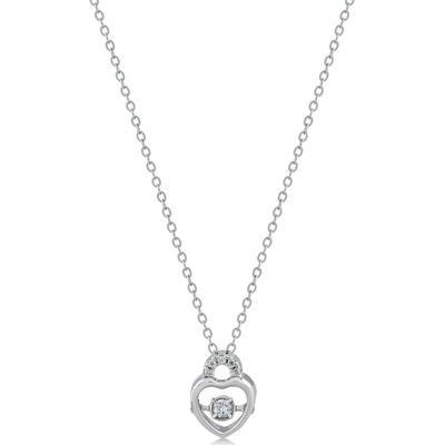 Lillian Vassago Zlatý náhrdelník s diamantmi LLV59-DN016W