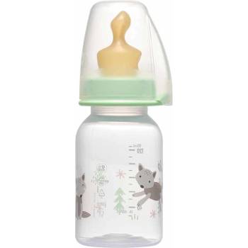 Nip Бебешко шише NIP - Family, РР, Flow S, 0-6 м, 125 ml (4000821350045)