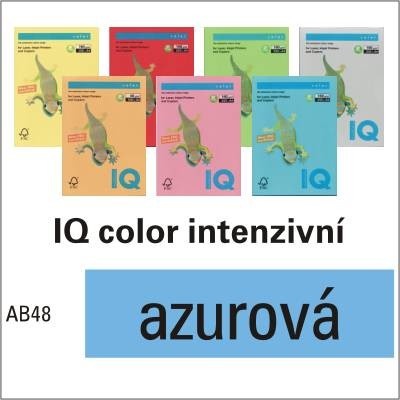 IQ Color A3 80g AB48 azurová 500 listů