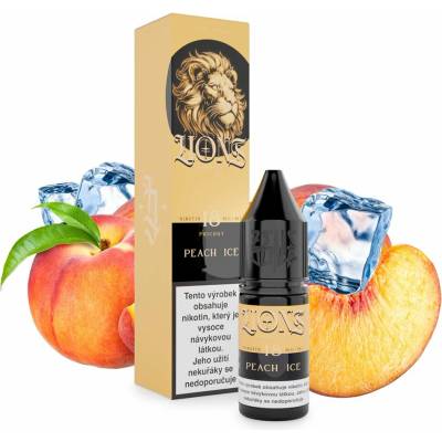 Lions Juice Peach Ice freebase 10 ml 18 mg