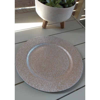 Vipolimex Tanier aranžovací YQ17032 33cm strieborny