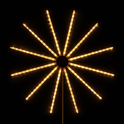 Rebel ZAR0581 Vianočná LED dekoratívna hviezda, 132 LED diód
