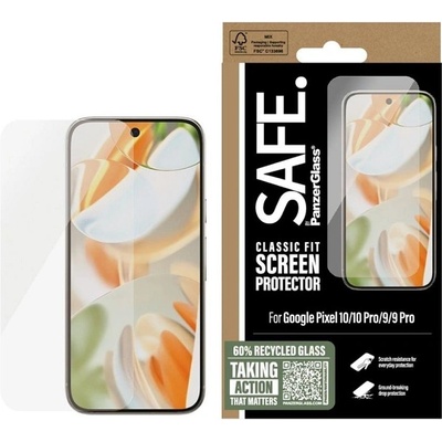 Safe Стъклен протектор SAFE - Ultra Wide Fit, Google Pixel 9/10, прозрачен (5715685029028)
