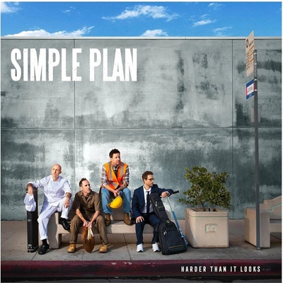 Various - Simple Plan - Harder Than It Looks Blue LP