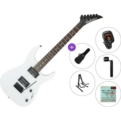 Jackson JS11 Dinky AH Standard SET Snow White Електрическа китара