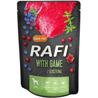 Dolina Noteci RAFI Adult GAME - пауч за кучета, с дивеч, 500 гр - Полша 12801528