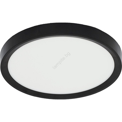 Fulgur s-42585-LED Плафон със сензор NOMY-S 18W/230V 3000/4000/6000K IP40 черен (FG42585)