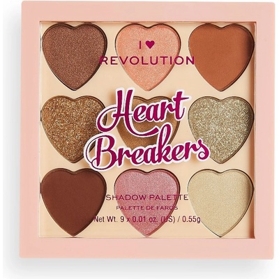 Revolution Beauty Heartbreakers Palette Majestic Сенки палитра 60gr