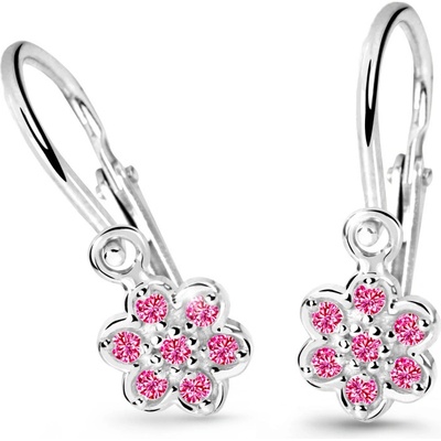 Cutie Jewellery dětské z bílého zlata C2746B-Tcf Red