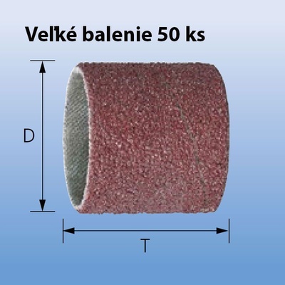 Pferd 42213108 | Brúsny pás Korund A - veľké balenie GSB 10040 A K 80