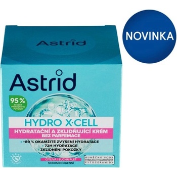 Astrid Hydro X-Cell Hydratačný a upokojujúci krém 50 ml