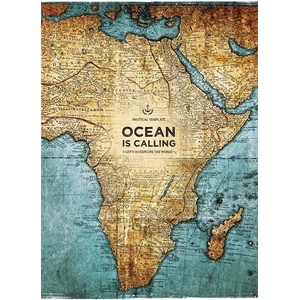 Shkolyaryk Publishing House Тетрадка, подшита, формат А4, с линии, 40 листа, SHKOLYARYK „Ocean is Calling, разноцветна А4-040-5267L (A4-040-5267L)