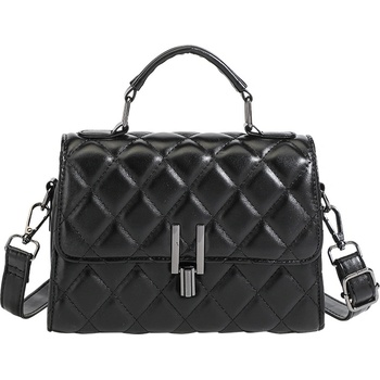 Image 1 of Черна дамска чанта - Lesin