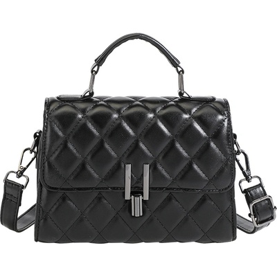 Черна дамска чанта - Lesin