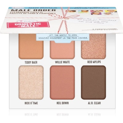 theBalm Male Order Domestic Male paleta očních stínů 13,2 g