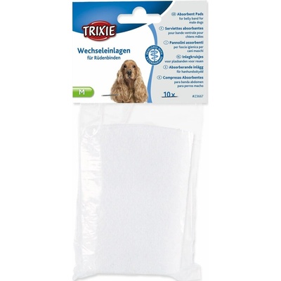 Trixie Vložky absorpční pro břišní pás pro psy M 10ks