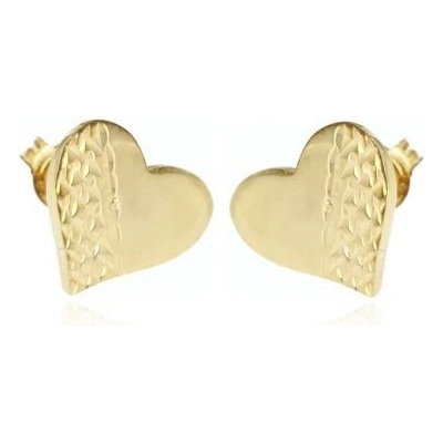 Zlatnictví U Kostela náušnice srdíčka EMD187