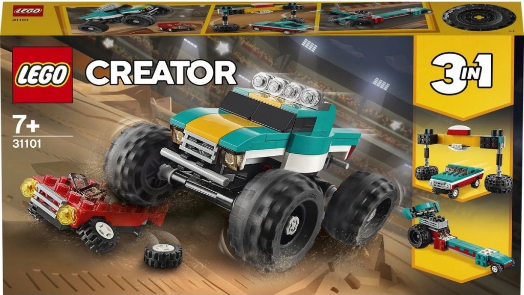 LEGO Creator 31101 Monster truck od 379 K Heureka.cz