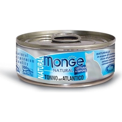 MONGE Natural Cat atlantický tuniak 80 g