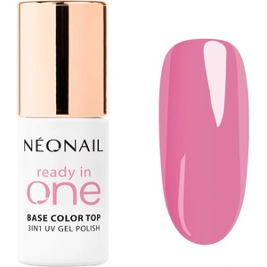 NEONAIL Ready In One 3in1 UV Gel Polish гел лак за нокти с диамантен прах цвят 10 One Pink Spark 7.2ml