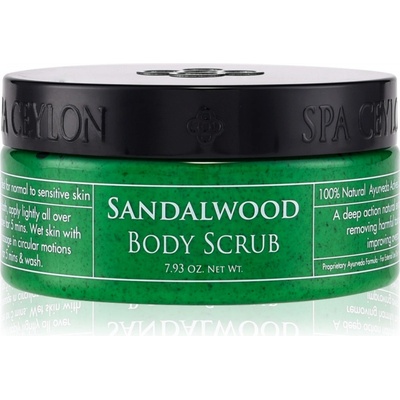 Spa Ceylon Sandalwood telový peeling 225 g