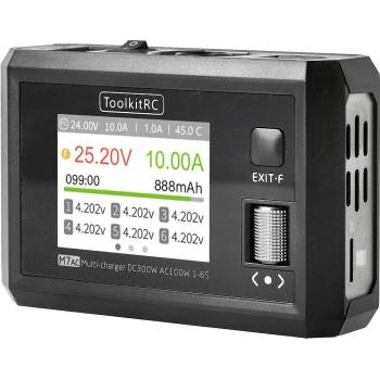 TOOLKIT RC Зарядно TOOLKIT RC M7AC LiPo 1-6S 15A Charger AC/DC TK12200 (TK12200)