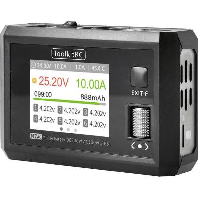 TOOLKIT RC Зарядно TOOLKIT RC M7AC LiPo 1-6S 15A Charger AC/DC TK12200 (TK12200)