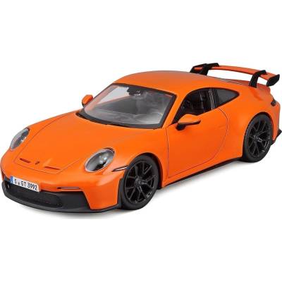Bburago Метална количка Bburago - Porsche 911 GT3, 1: 24, оранжева (18-21104OR)
