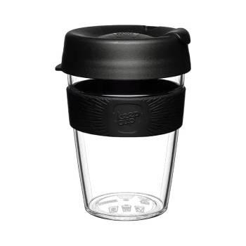 KeepCup Clear - 340, Black (CCBLA12)