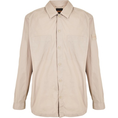 HUGO BOSS Риза Boss Men's Long Sleeve Plain Shirt - Light Grey 070