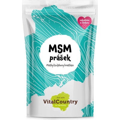 Vital Country MSM prášek - klouby a chrupavky 500 g