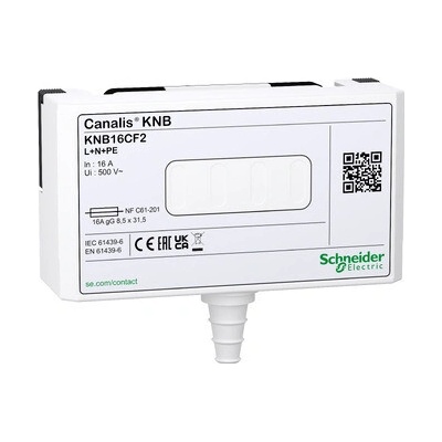 Schneider Electric KNB16CF2 Vývodní skříň 16A L N PE pojistková