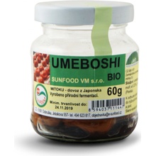 Sunfood Umeboshi BIO, sklo cca 60g