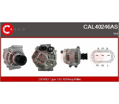 generátor CASCO CAL40246AS