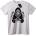 NOONEBRAND Тениска Косач с череп - L, Black
