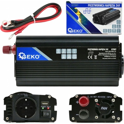 Geko 24V/230V 800/1600W G17007