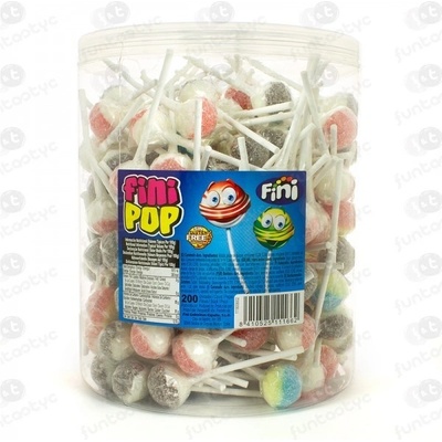 Fini Pop balené kyselé lízátka 200 x 8 g
