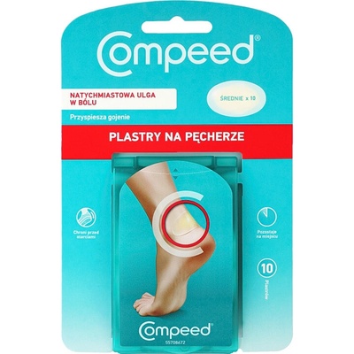 Compeed náplasť na pľuzgiere 10 ks